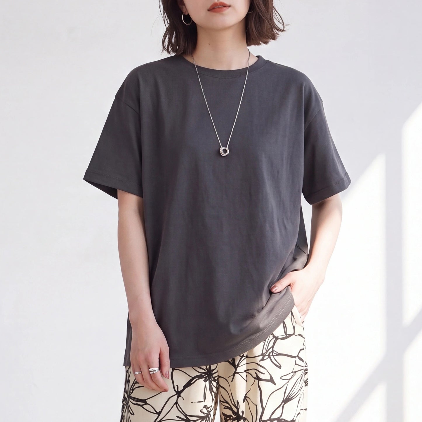 接触冷感ドルマンドライタッチTシャツ
