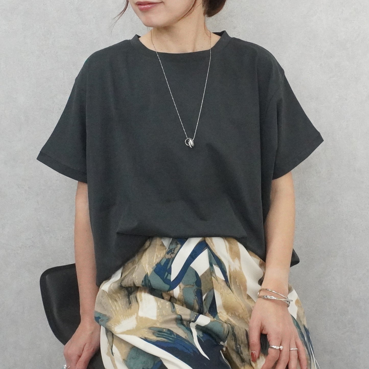 接触冷感ドルマンドライタッチTシャツ