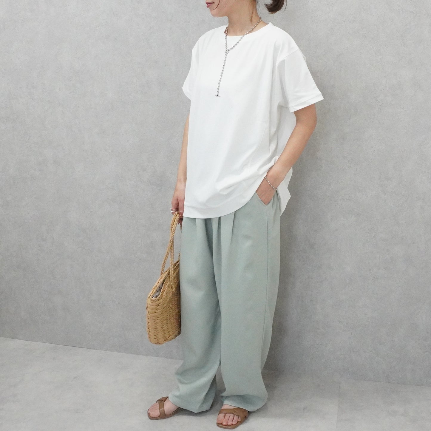 接触冷感ドルマンドライタッチTシャツ