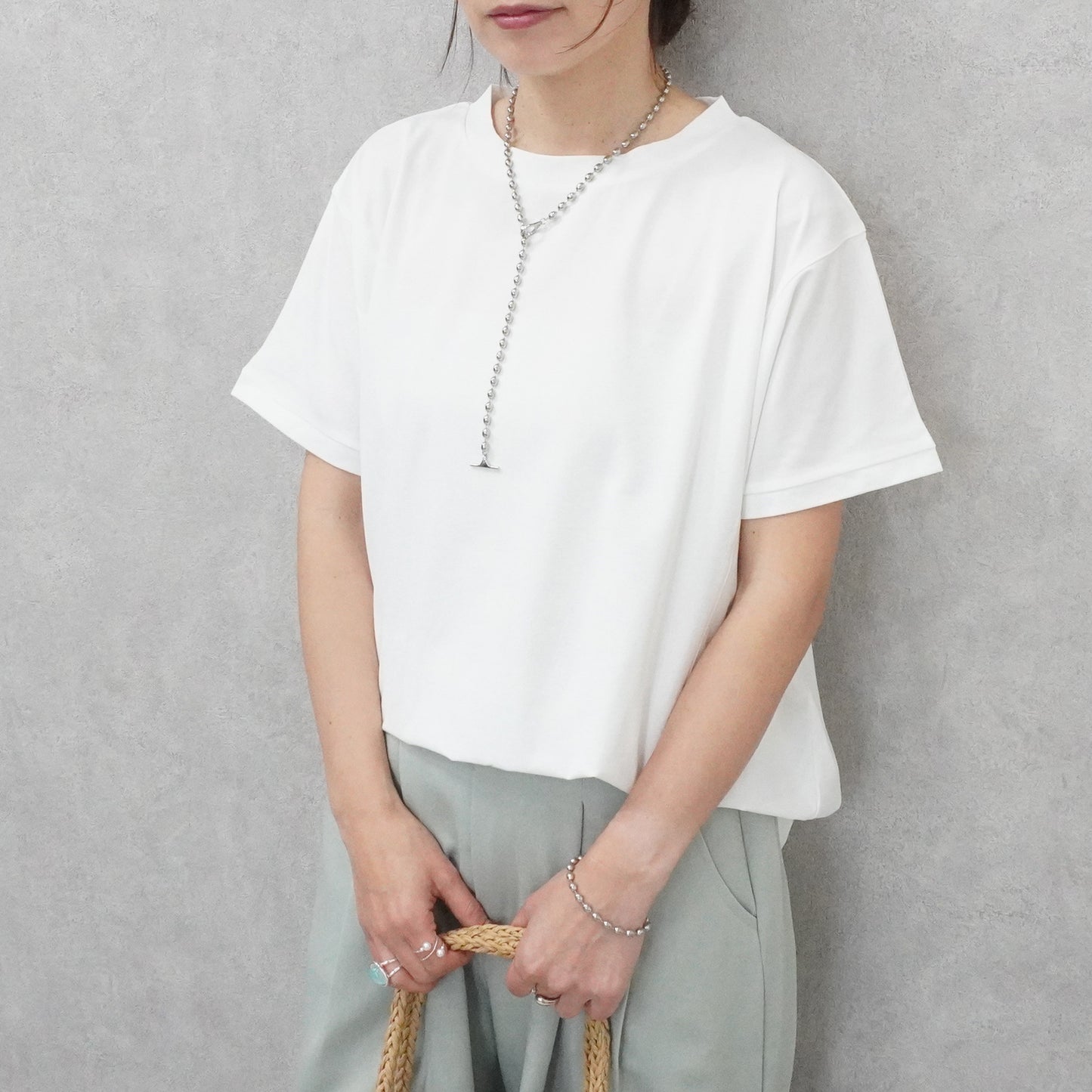 接触冷感ドルマンドライタッチTシャツ