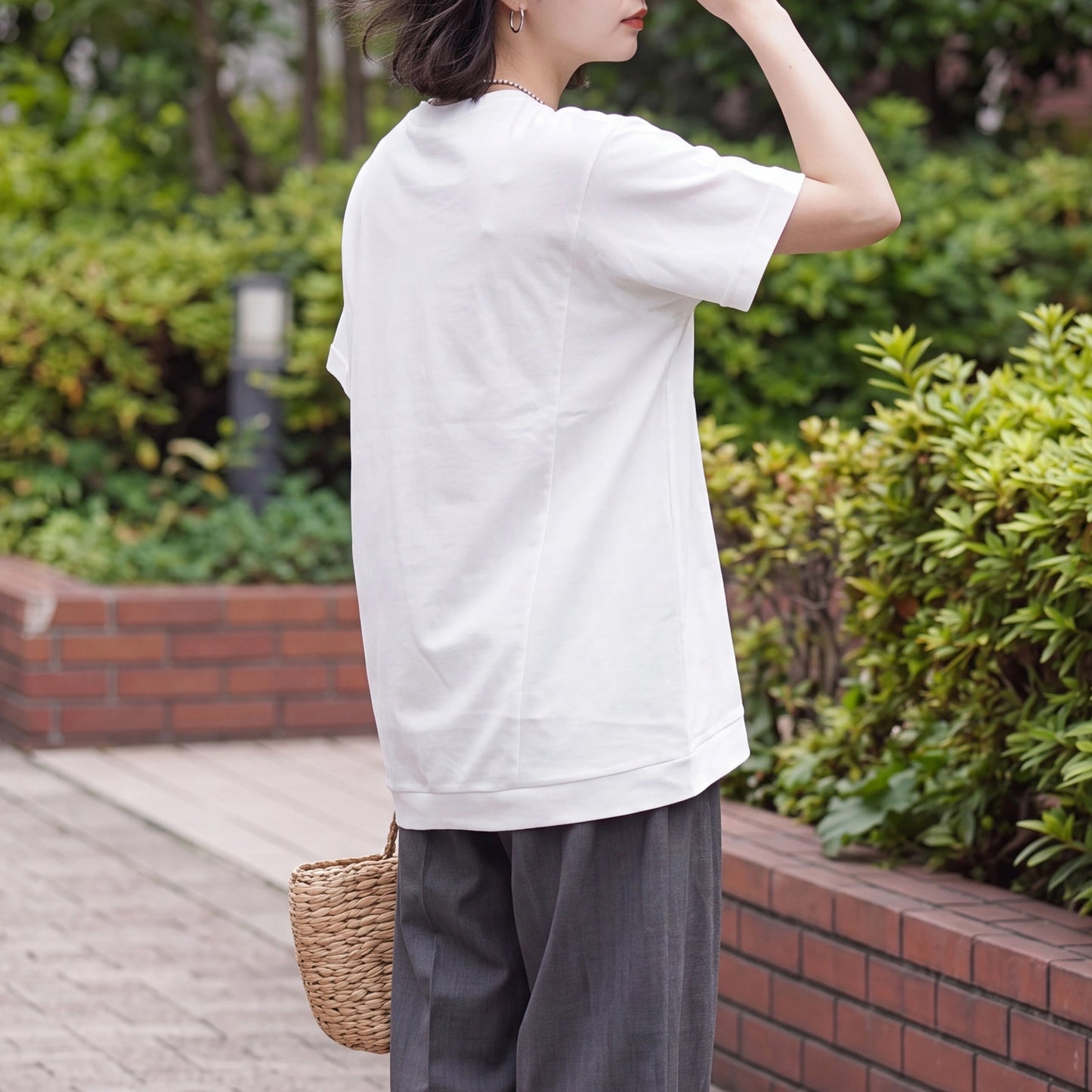 接触冷感ドルマンドライタッチTシャツ
