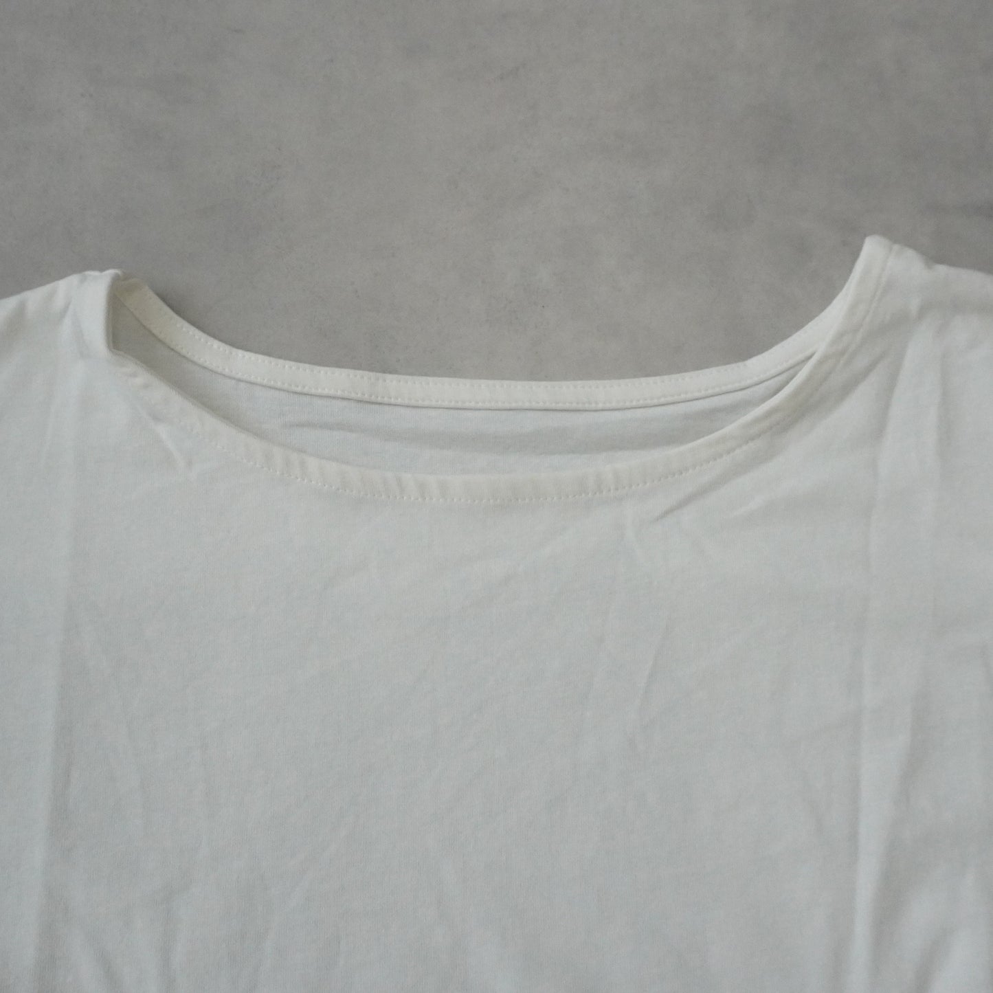 袖レース異素材Tシャツ