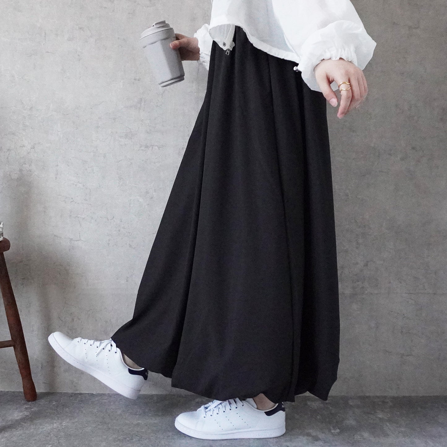 ボリュームバルーンスカート