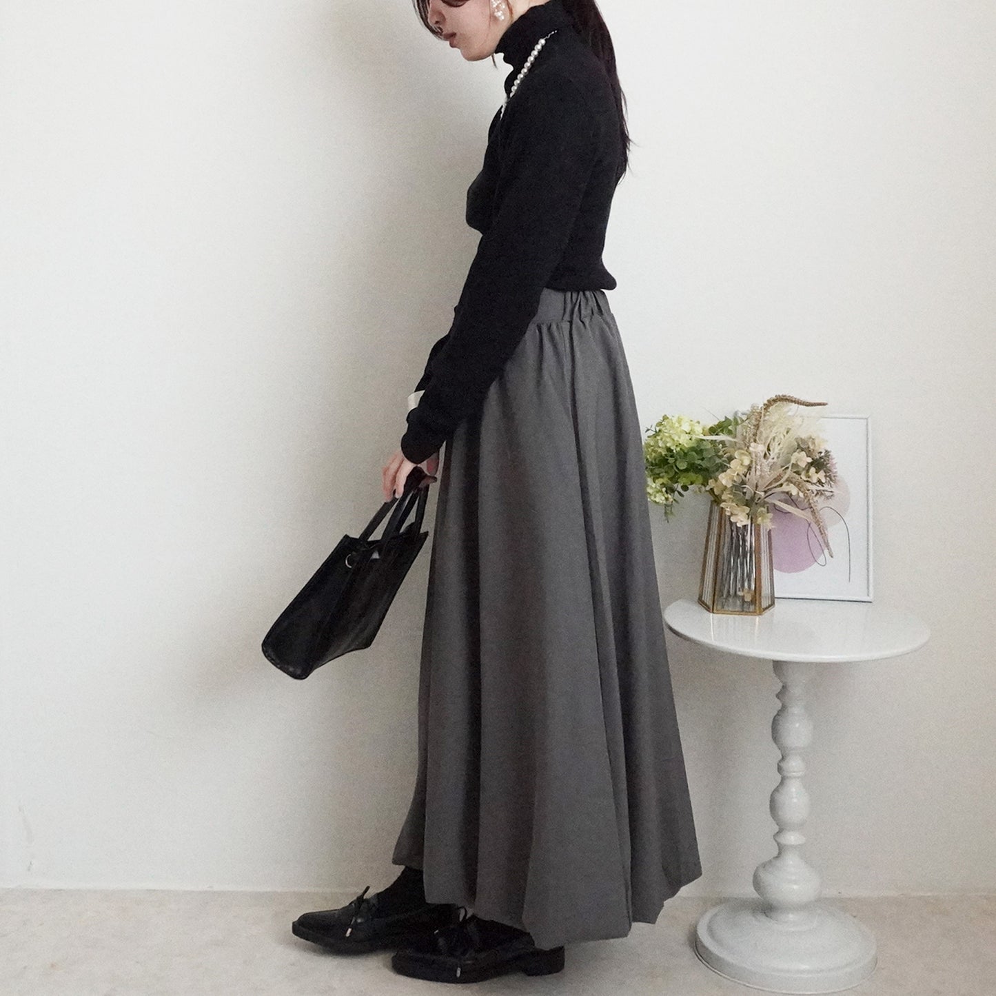 ボリュームバルーンスカート