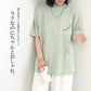 ランダム刺繍ロゴTシャツ
