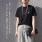 星ワンポイント刺繍ロゴTシャツ