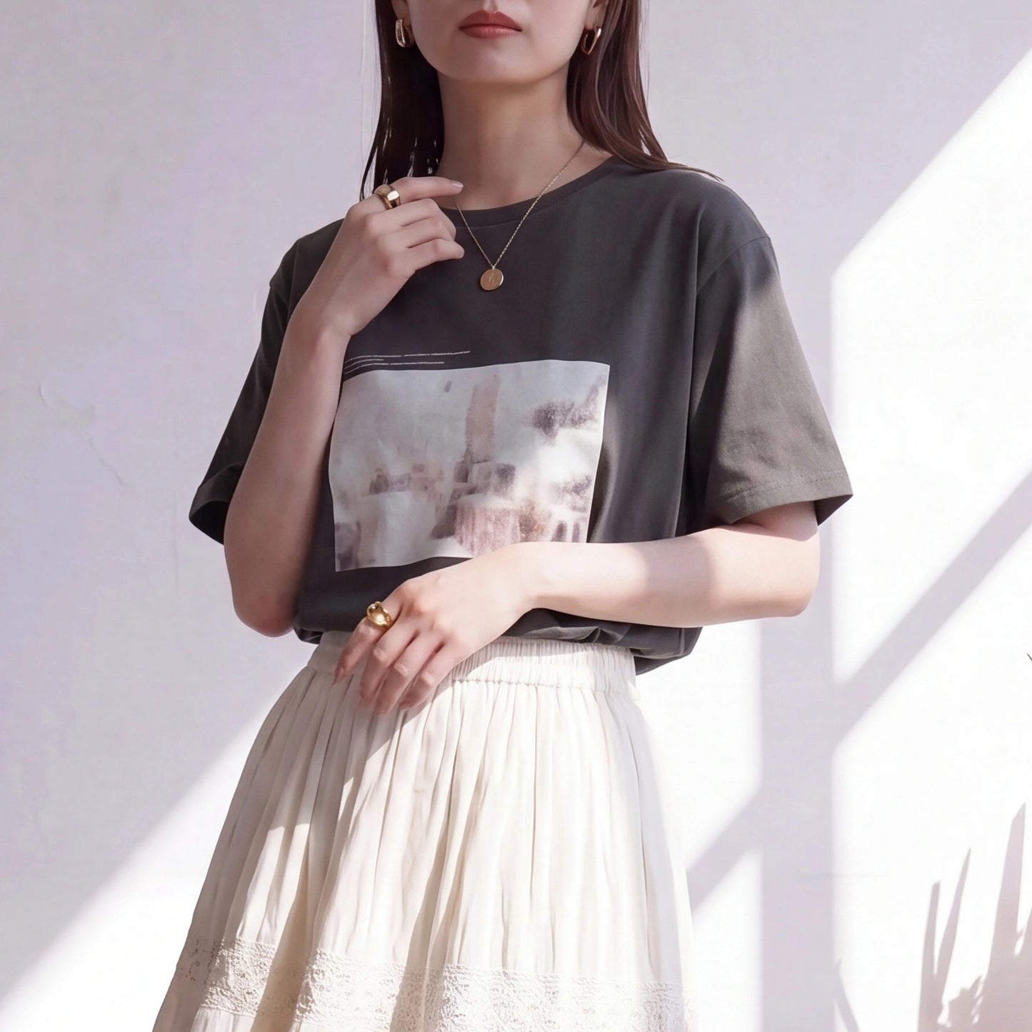 フォトプリントTシャツ