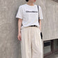 ロゴプリントTシャツ
