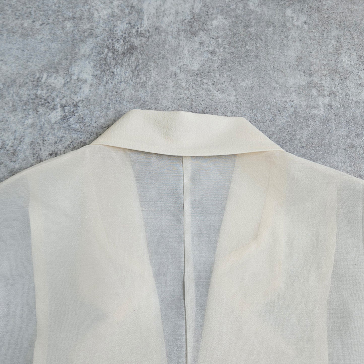 長袖シアーテーラードジャケット