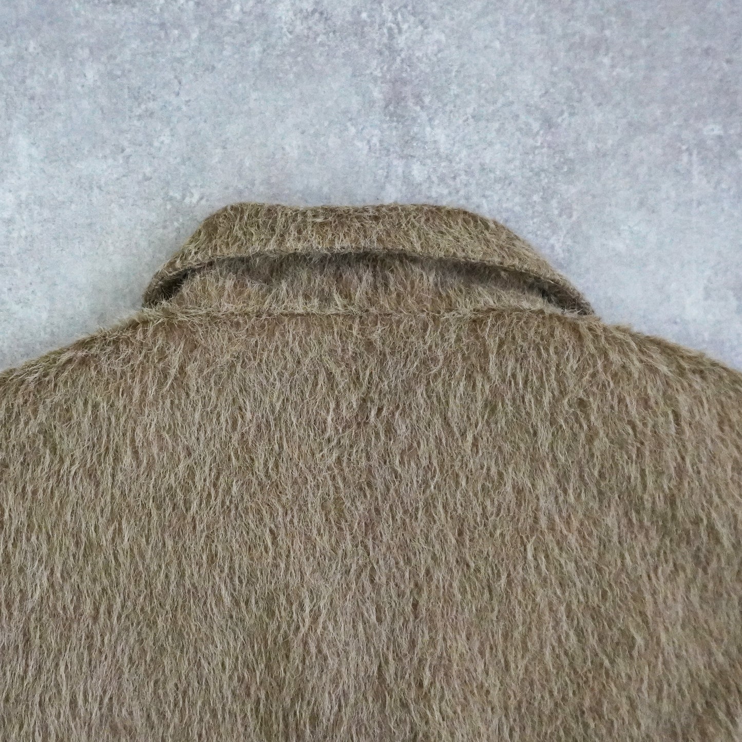 シャギーテーラードコート