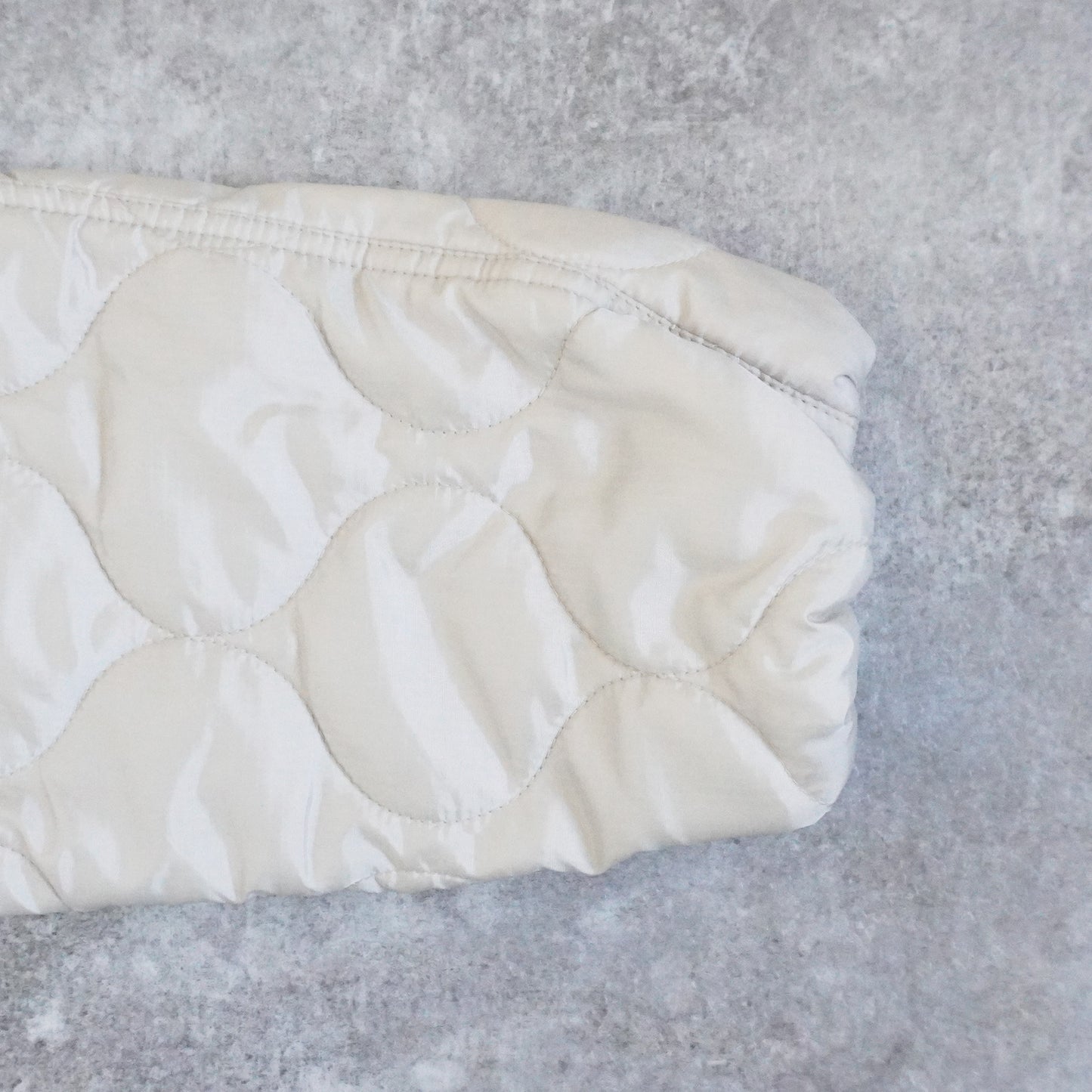 キルティング中綿ブルゾン