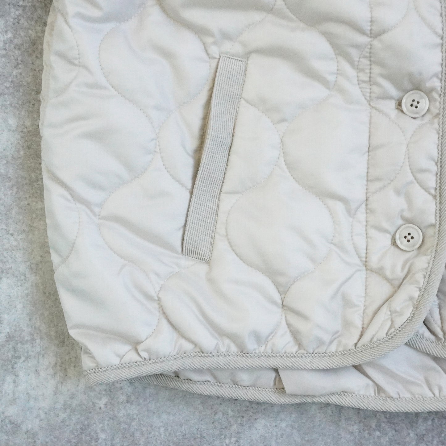 キルティング中綿ブルゾン