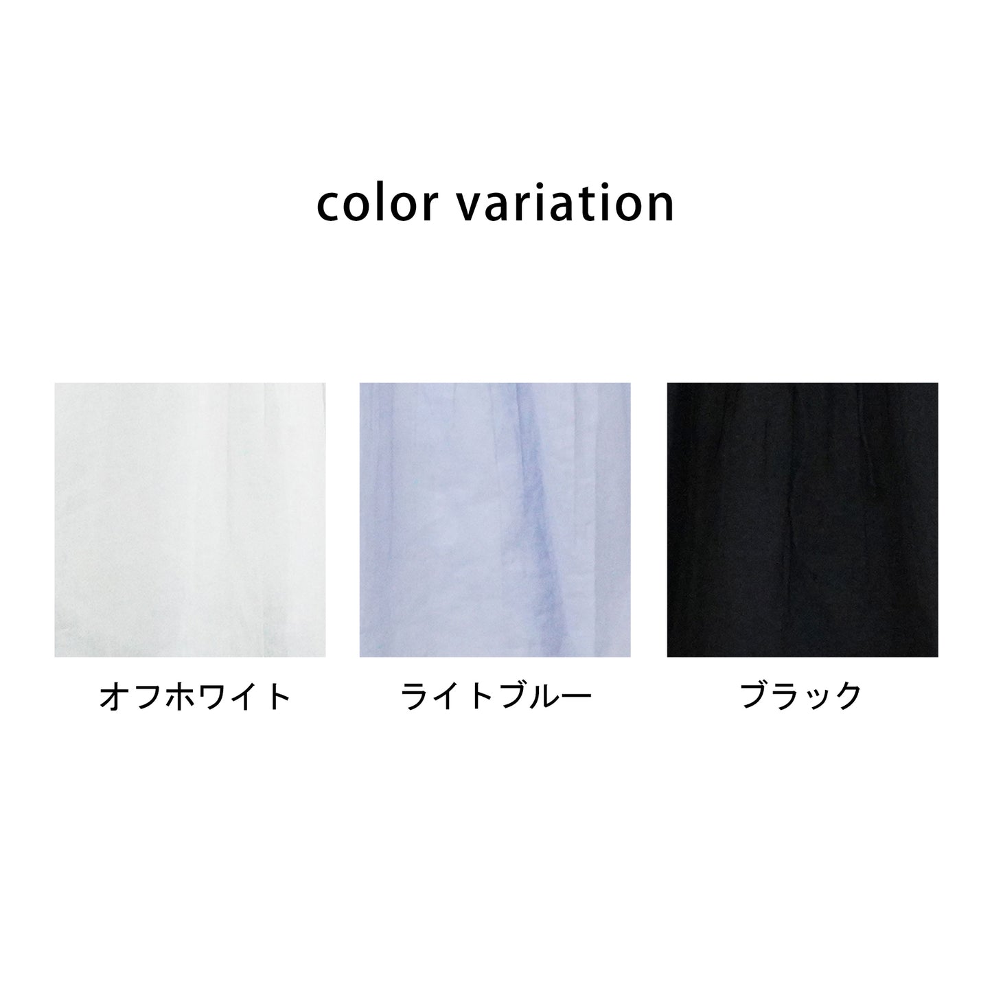 コットンボイルシアーブラウス