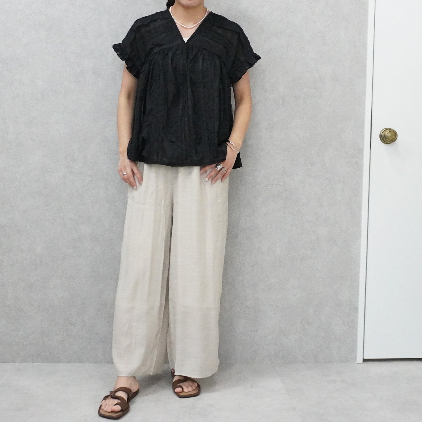 シアースラブワイドパンツ