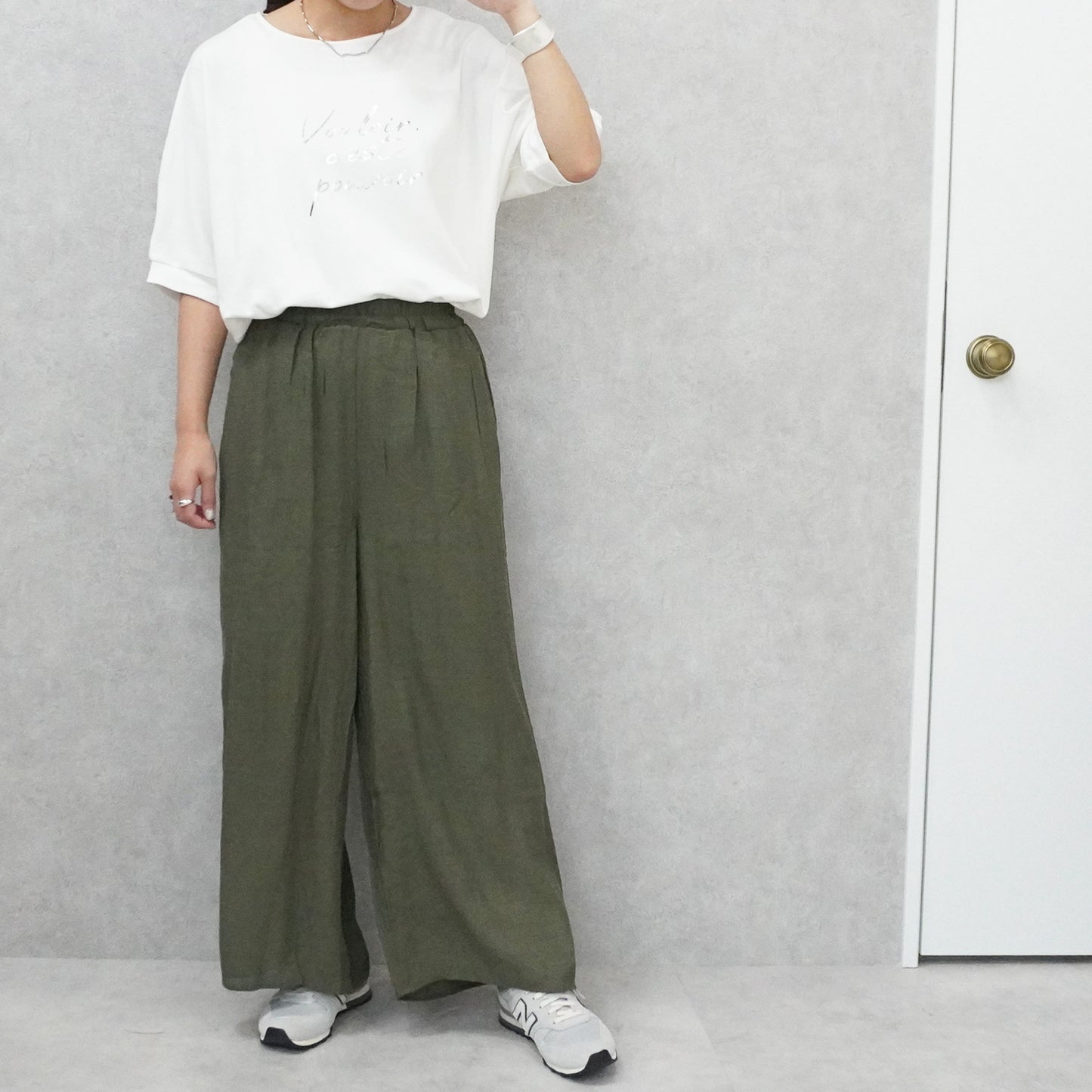 シアースラブワイドパンツ