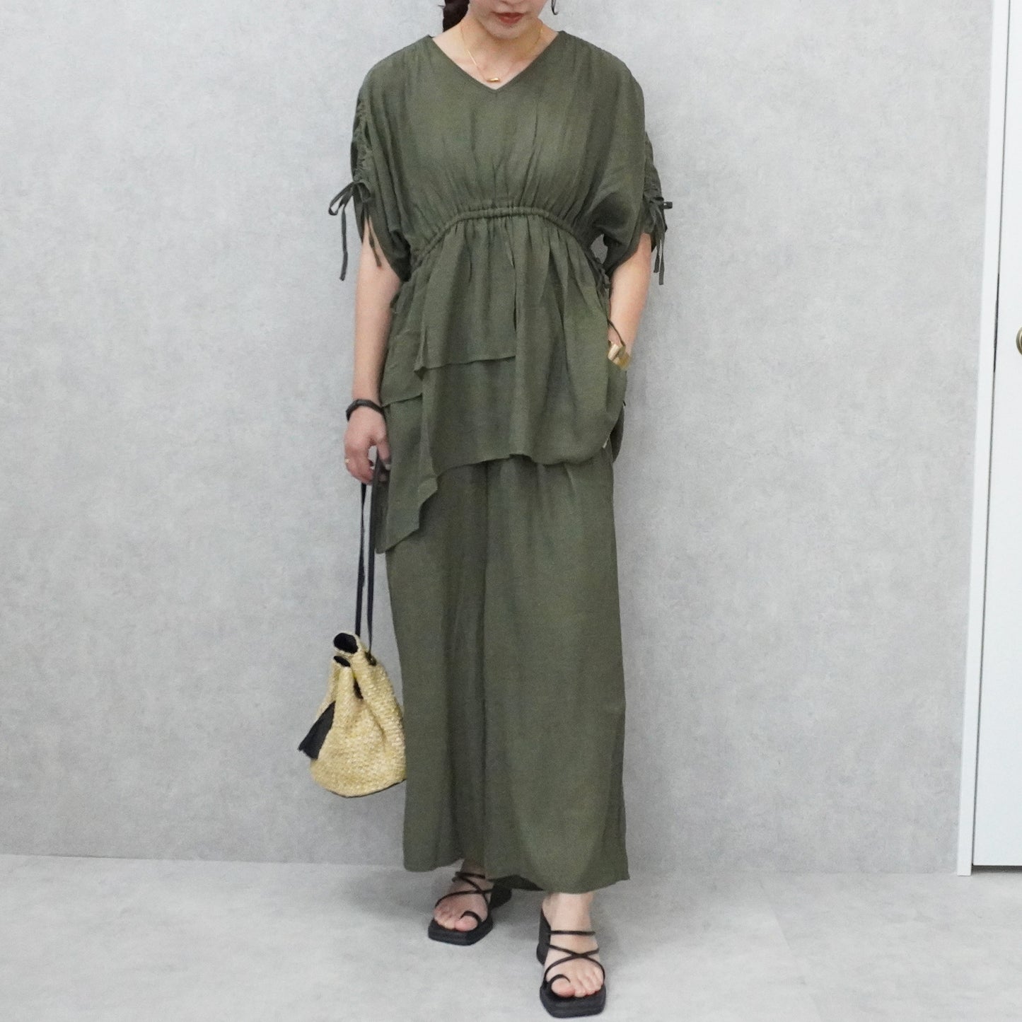 シアースラブワイドパンツ