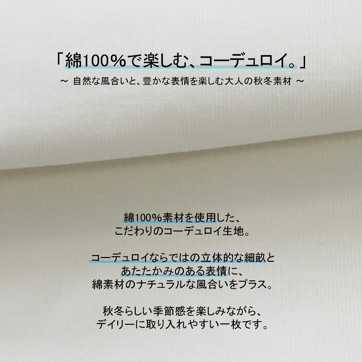コーデュロイ長袖ブラウス【予約】