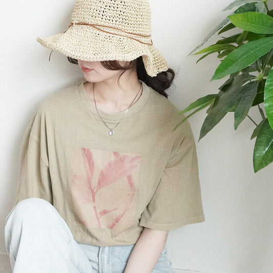 ピグメントフォトプリントTシャツ
