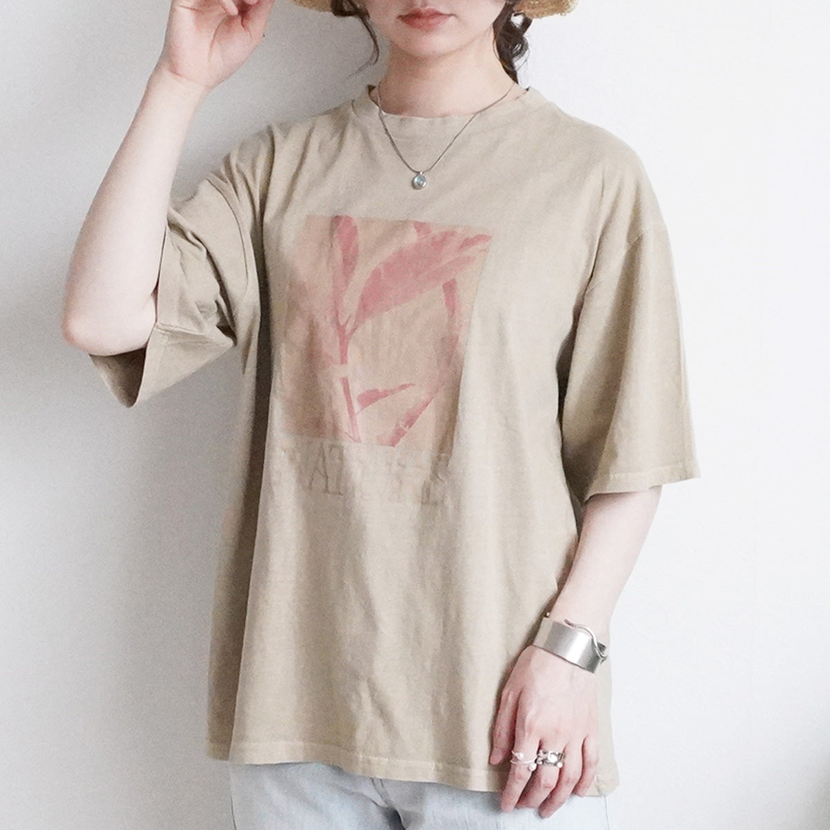ピグメントフォトプリントTシャツ