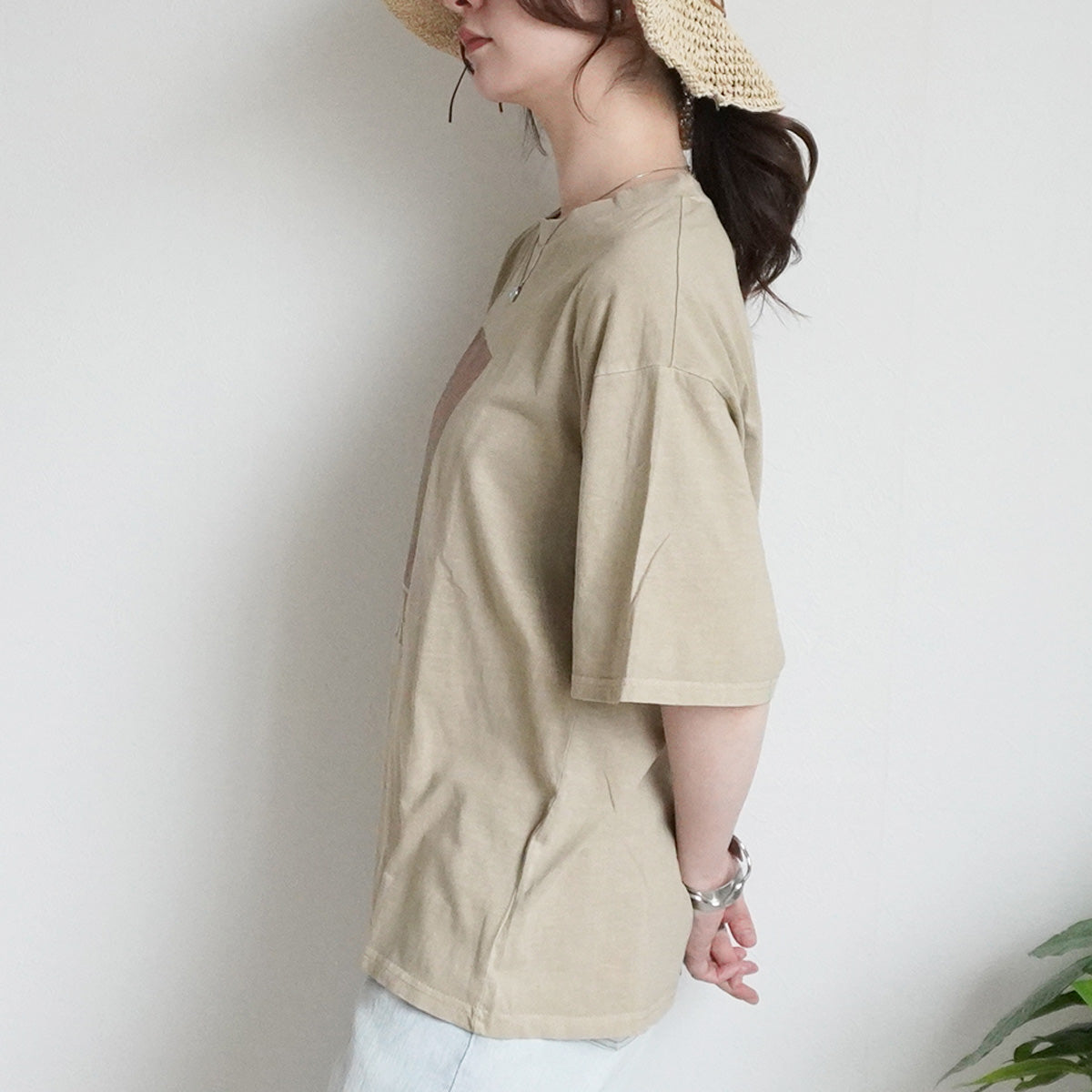 ピグメントフォトプリントTシャツ