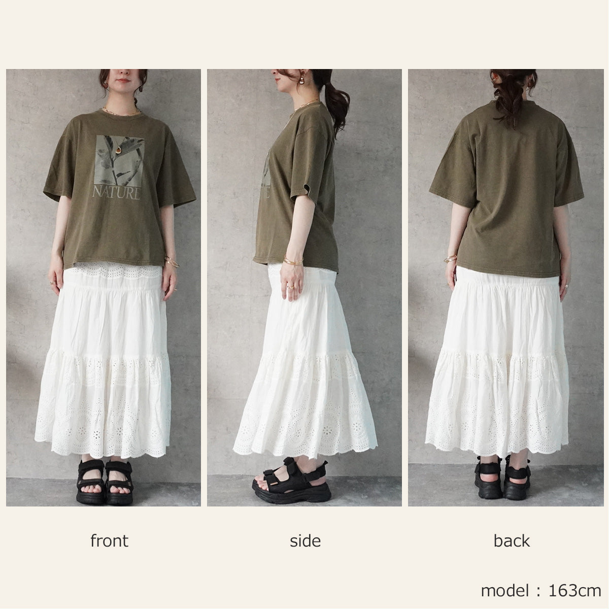 ピグメントフォトプリントTシャツ