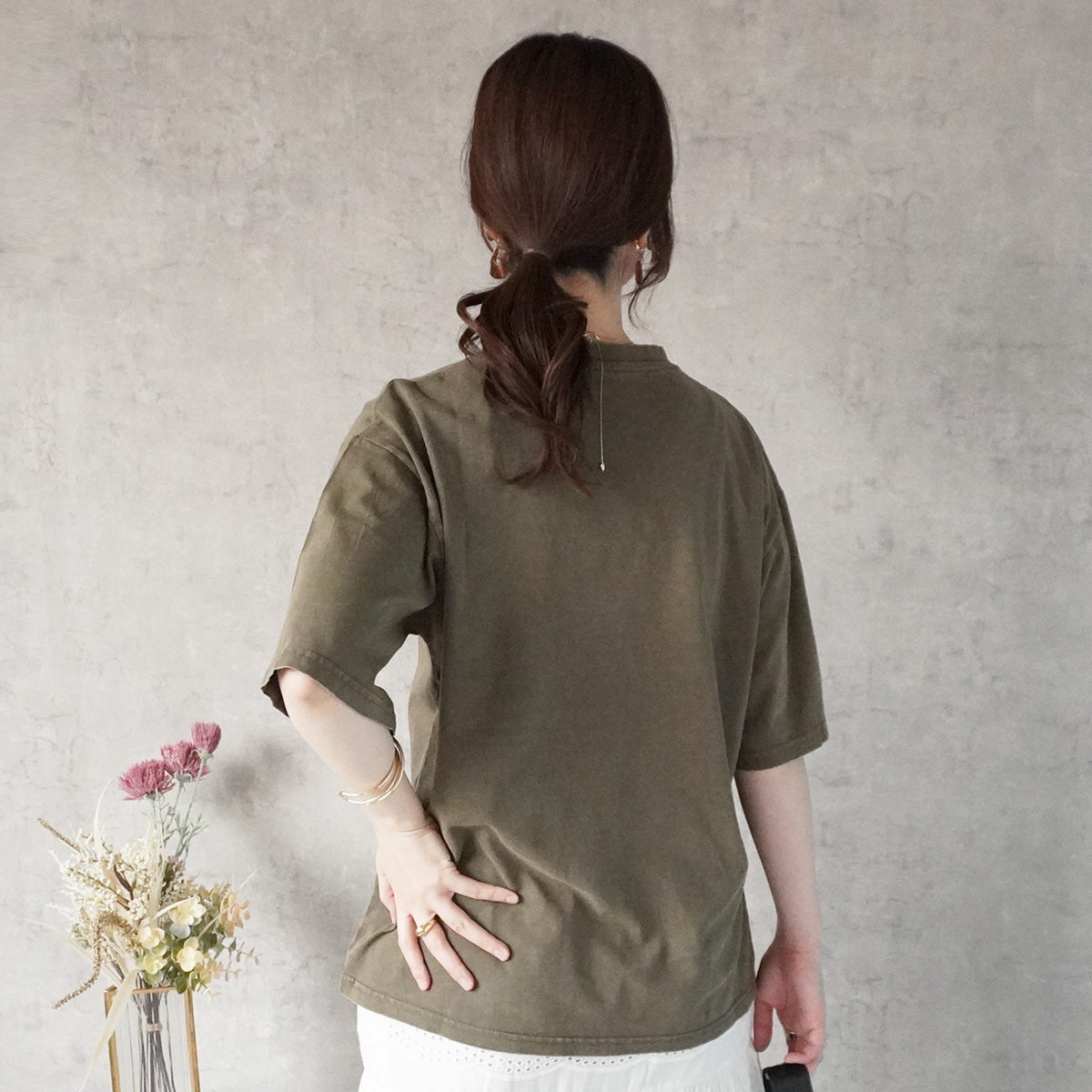 ピグメントフォトプリントTシャツ