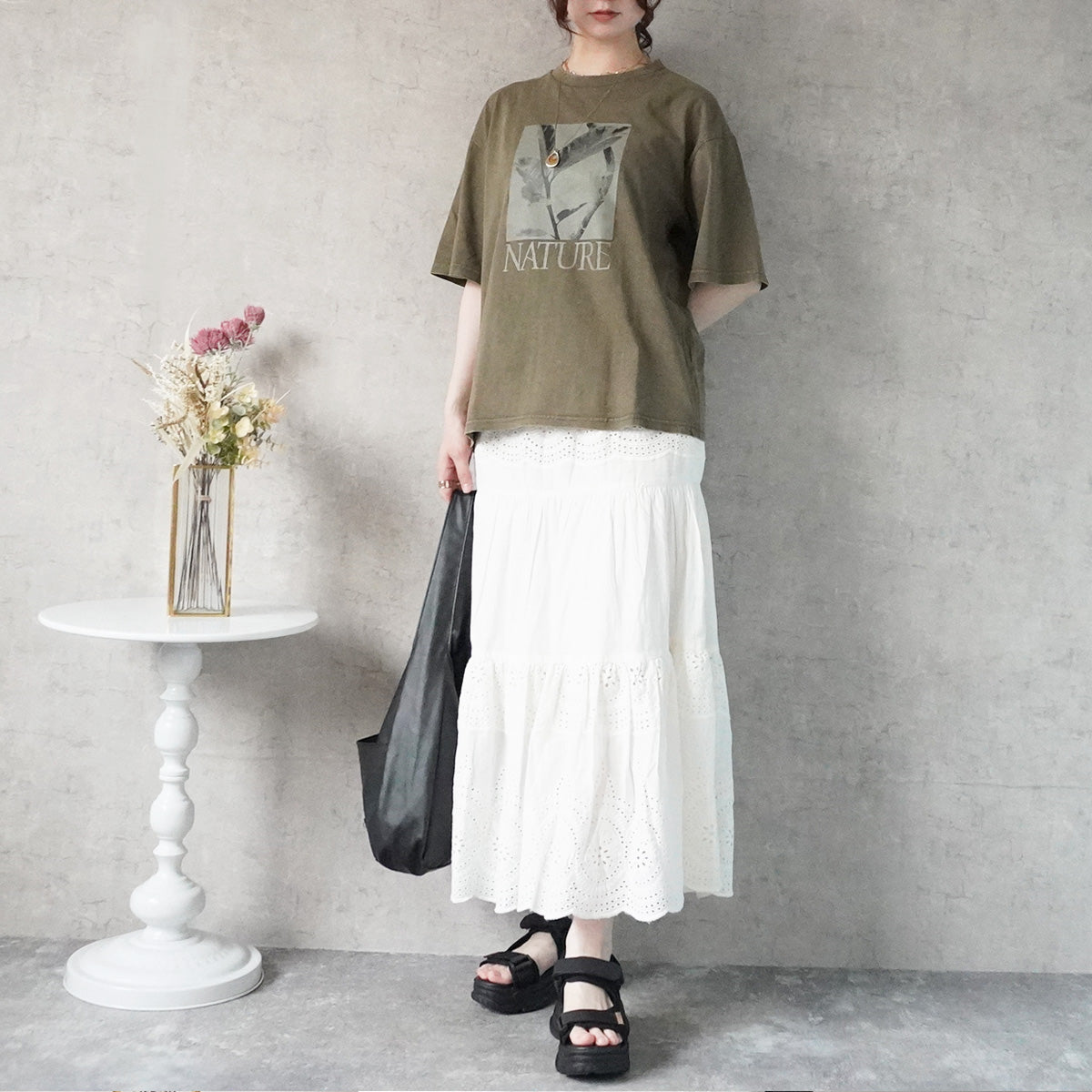 ピグメントフォトプリントTシャツ