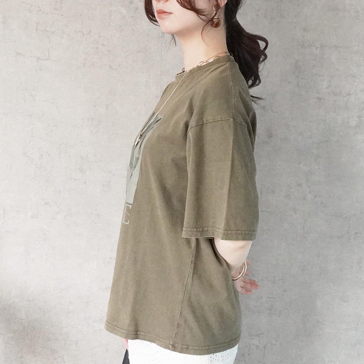 ピグメントフォトプリントTシャツ