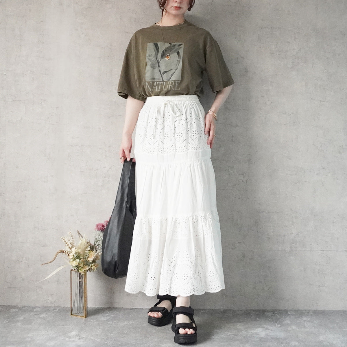 ピグメントフォトプリントTシャツ