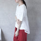 バックティアードチュールTシャツ