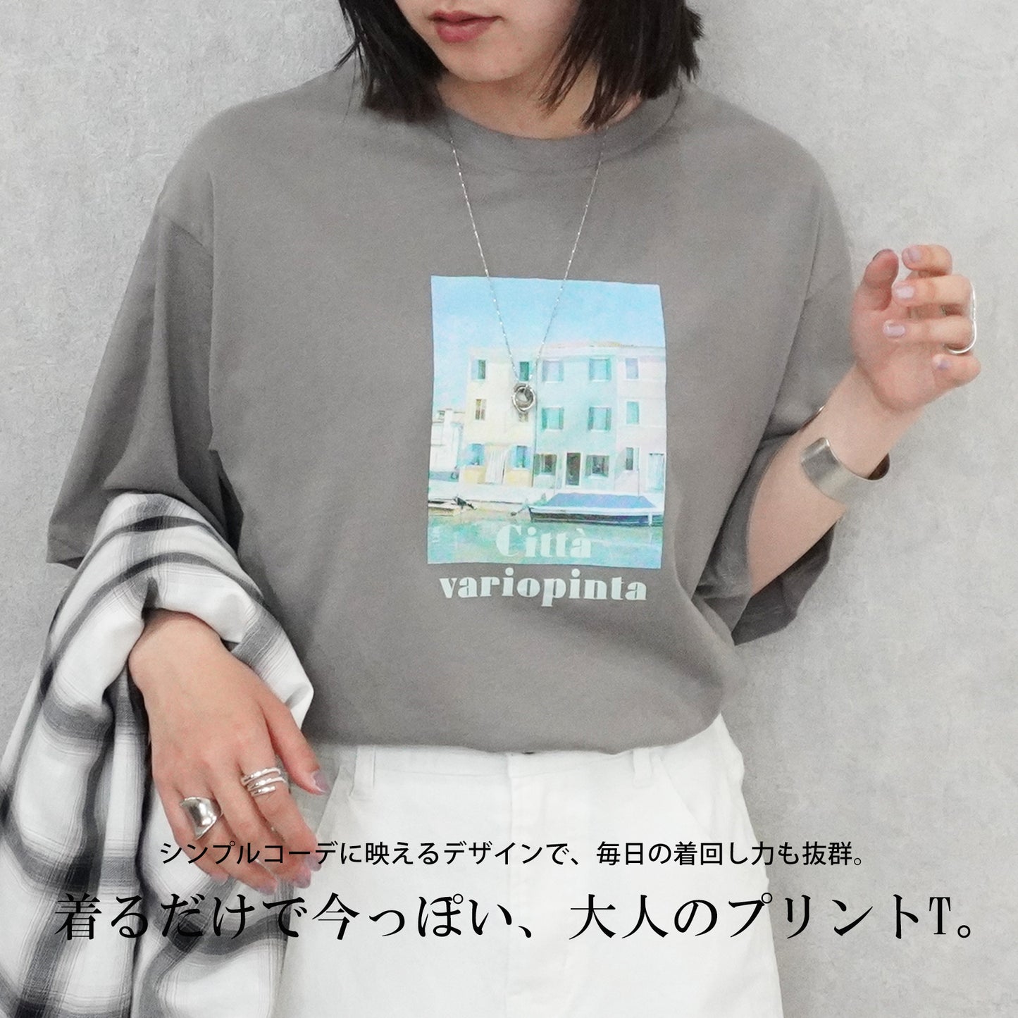 フォトプリントTシャツ