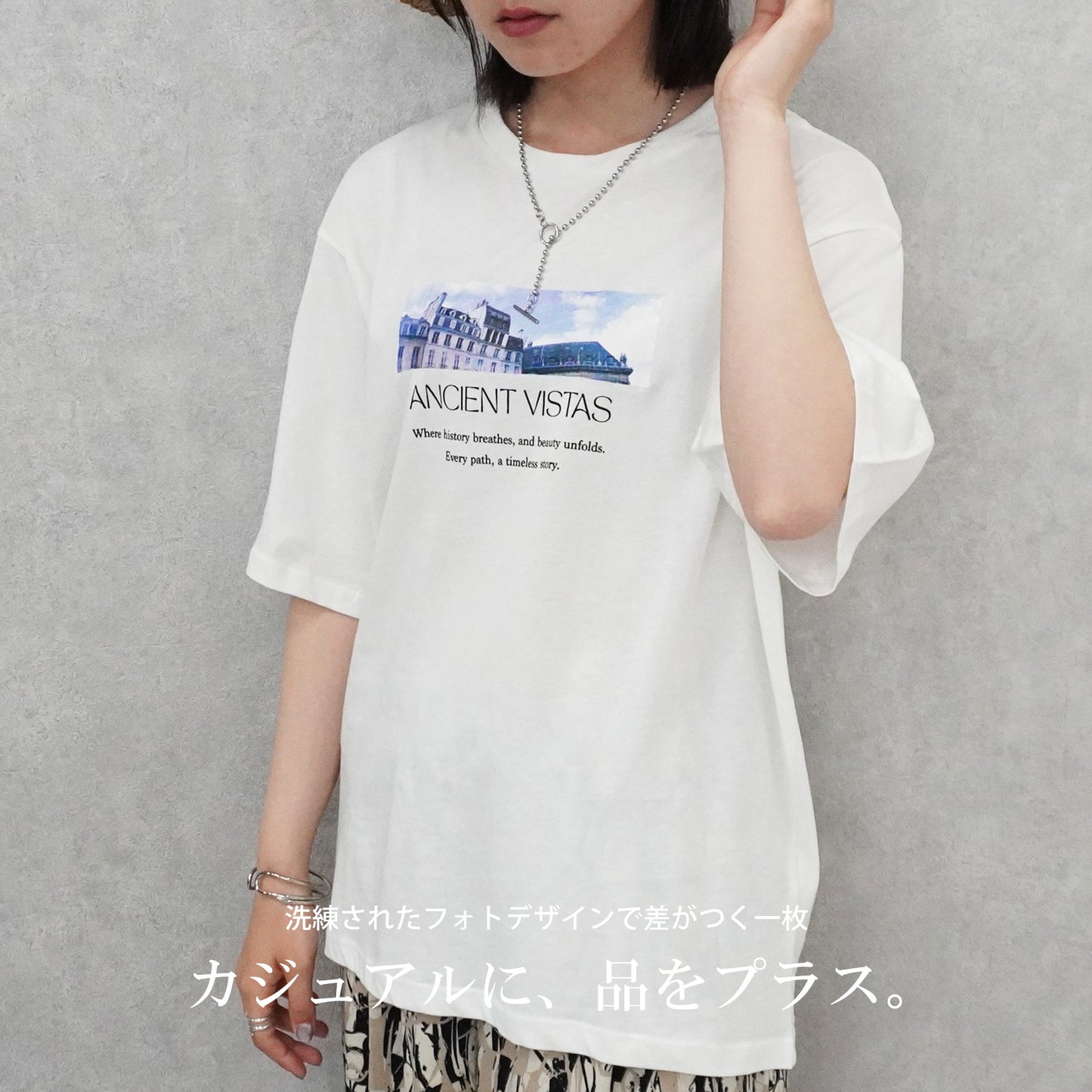 フォトプリントTシャツ