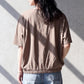 天竺裾ゴム入りドルマンTシャツ