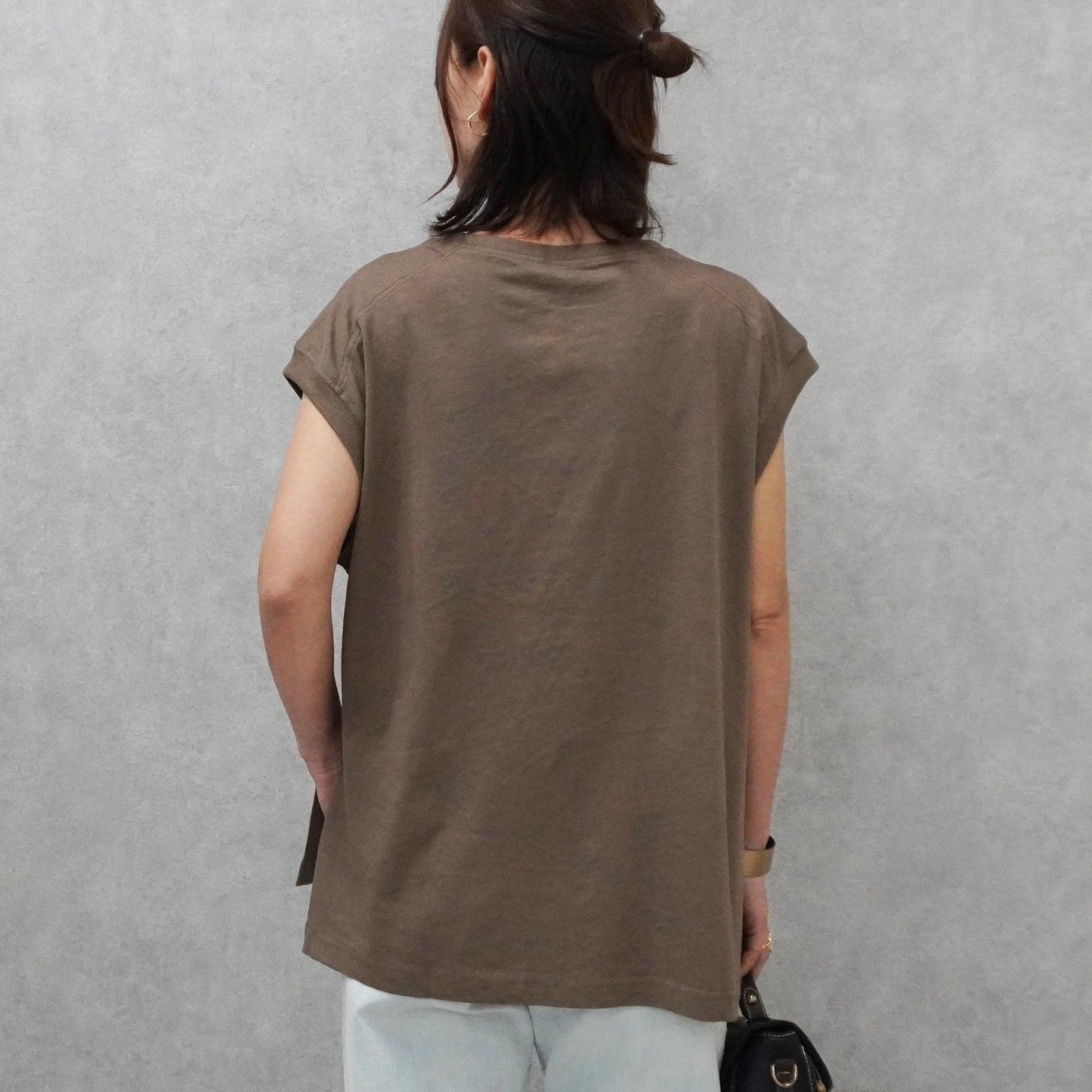 天竺フレンチスリーブTシャツ