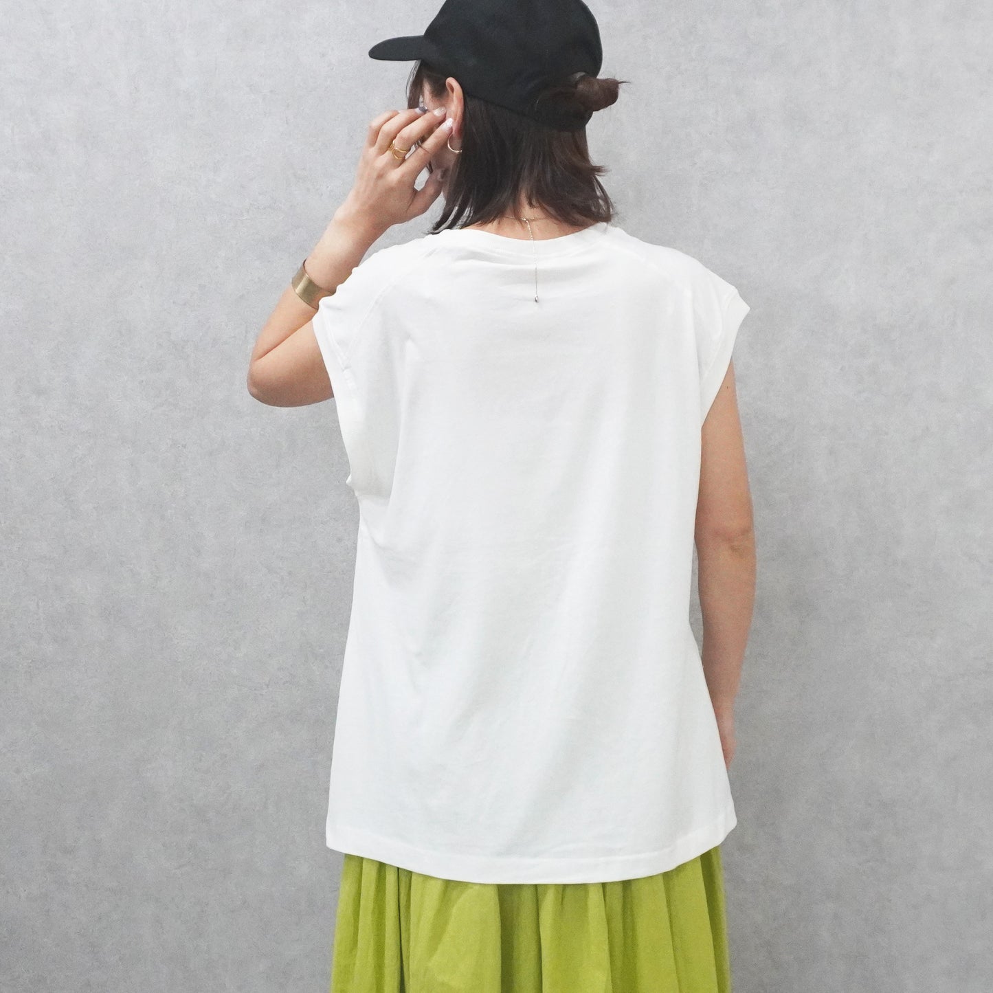 天竺フレンチスリーブTシャツ