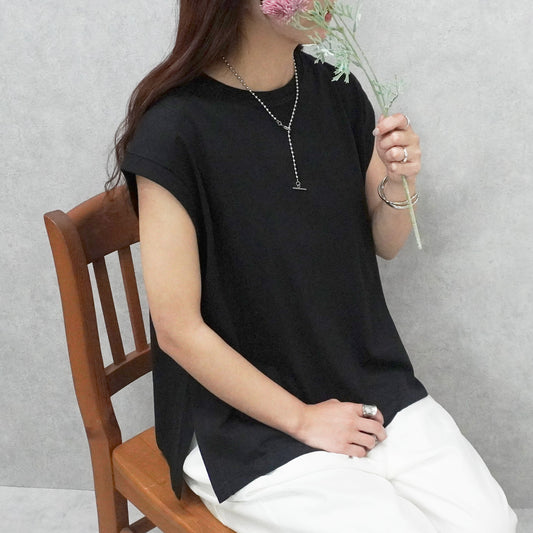 天竺フレンチスリーブTシャツ