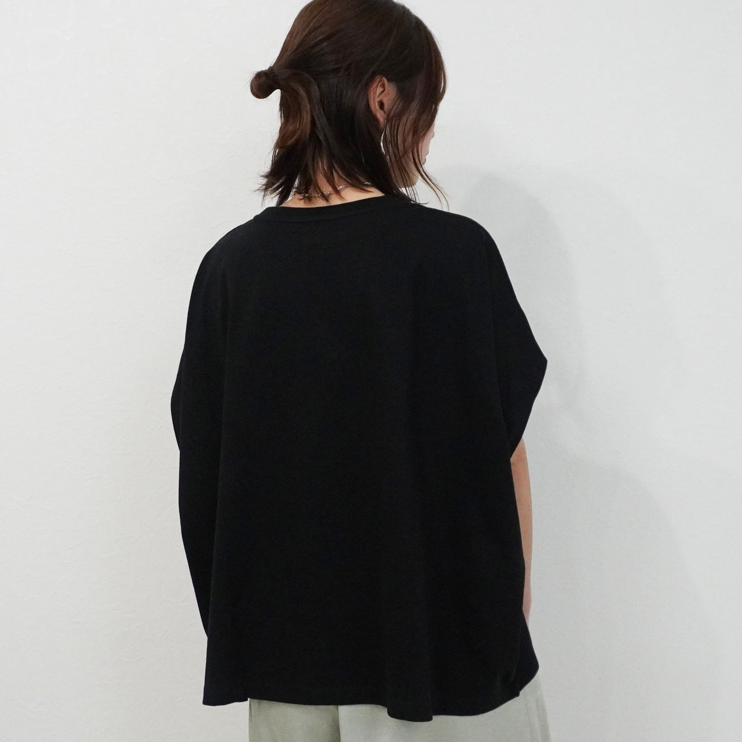 パールプリントTシャツ