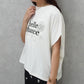 パールプリントTシャツ