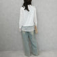 シアーレースドッキングTシャツ