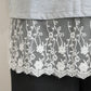 シアーレースドッキングTシャツ