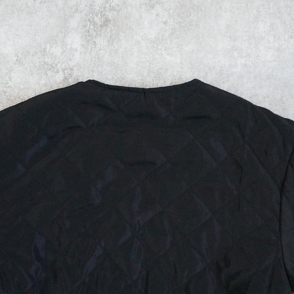 キルティングペプラムジャケット