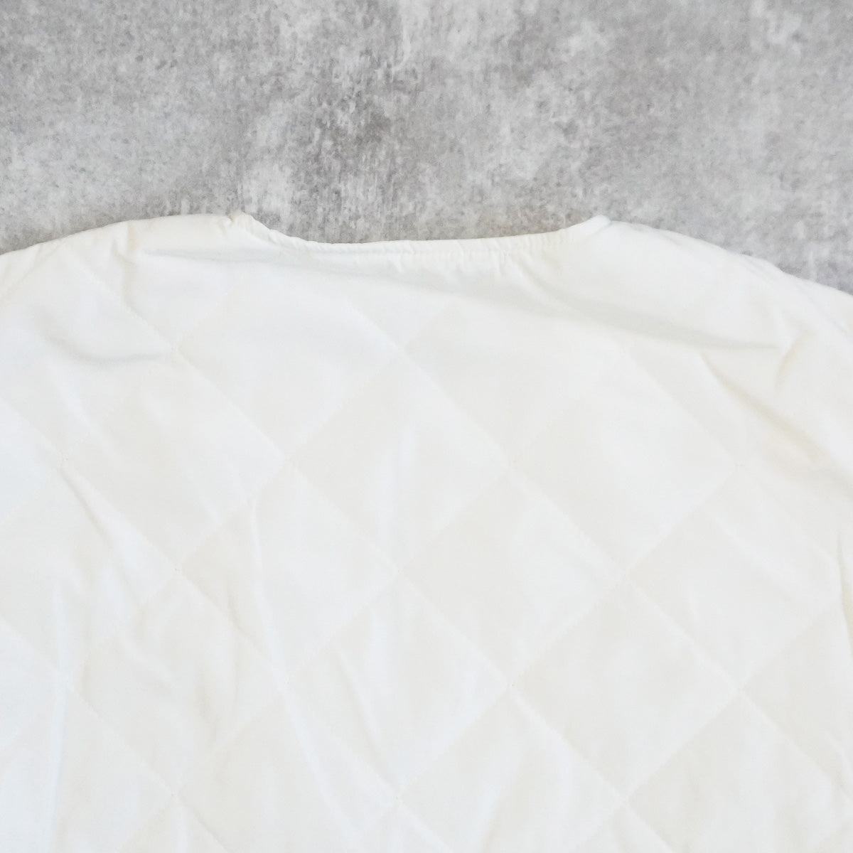 キルティングペプラムジャケット