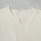 ミニVネックペプラムフレンチTシャツ【一部予約】
