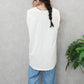 天竺ノースリーブロングTシャツ