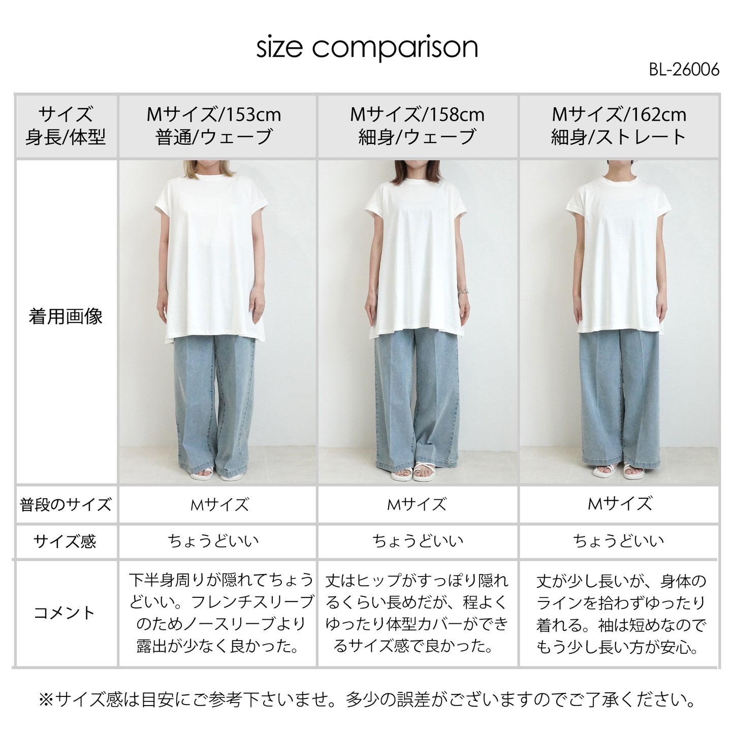 接触冷感フレンチフレアTシャツ