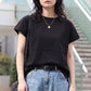 接触冷感フレンチフレアTシャツ