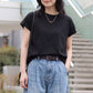 接触冷感フレンチフレアTシャツ