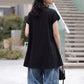 接触冷感フレンチフレアTシャツ