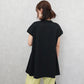 接触冷感フレンチフレアTシャツ