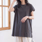 接触冷感フレンチフレアTシャツ